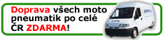 doprava moto pneumatik po cel� �R zdarma