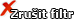 zru�it filtr